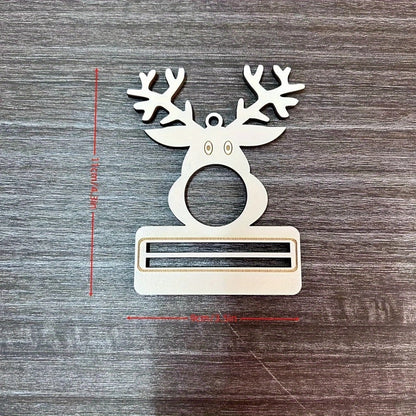 Christmas Cartoon Style Santa Claus Snowman Elk Wood Daily Festival Hanging Ornaments Decorations Hanging Ornaments