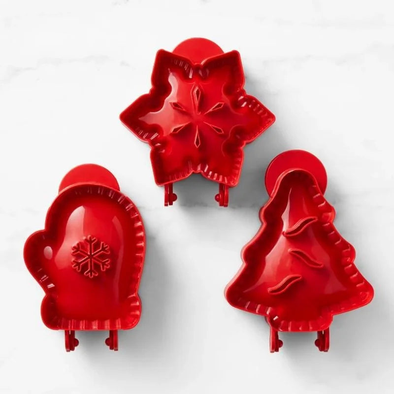 Christmas Fashion Christmas Tree Plastic Kitchen Molds 1 Piece