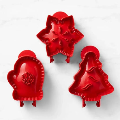 Christmas Fashion Christmas Tree Plastic Kitchen Molds 1 Piece