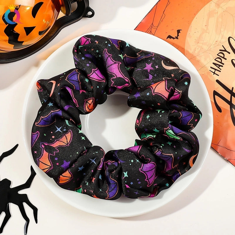 Halloween Funny Pumpkin Hair Tie