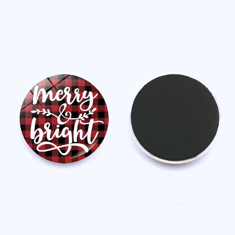 Christmas Classic Style Color Block Synthetic Resin