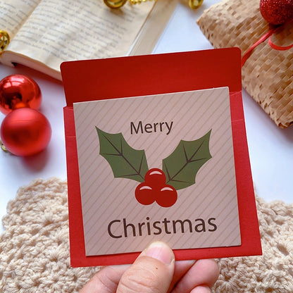 Christmas Christmas Tree Elk Christmas Festival Card