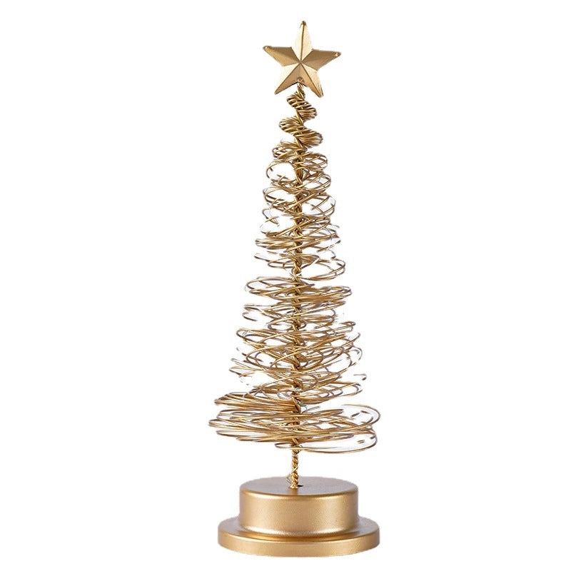 Christmas Minimalist Christmas Tree Iron Indoor Party Lightings