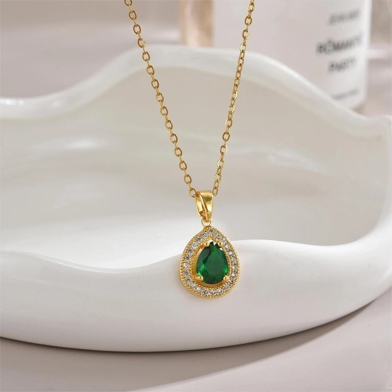 Sweet Heart Shape Titanium Steel Pendant Necklace