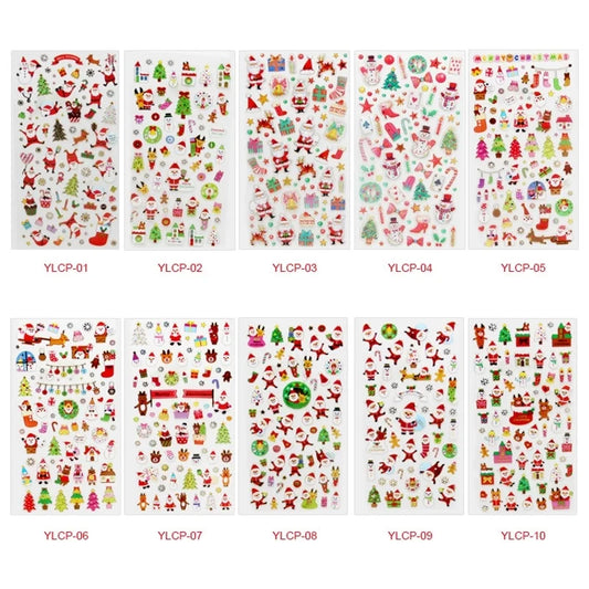 1 Piece Christmas Tree Santa Claus Christmas Socks Holiday Festival Christmas PET PVC