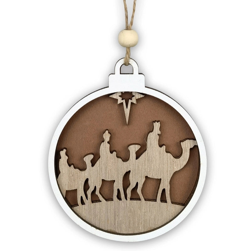 Christmas Cartoon Style Cartoon Wood Party Street Hanging Ornaments