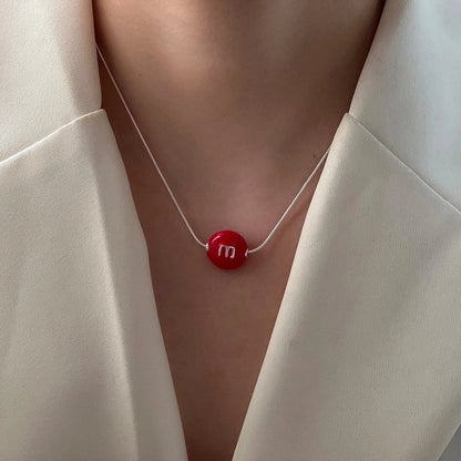 Minimalist Heart Shape Copper Plating Pendant Necklace