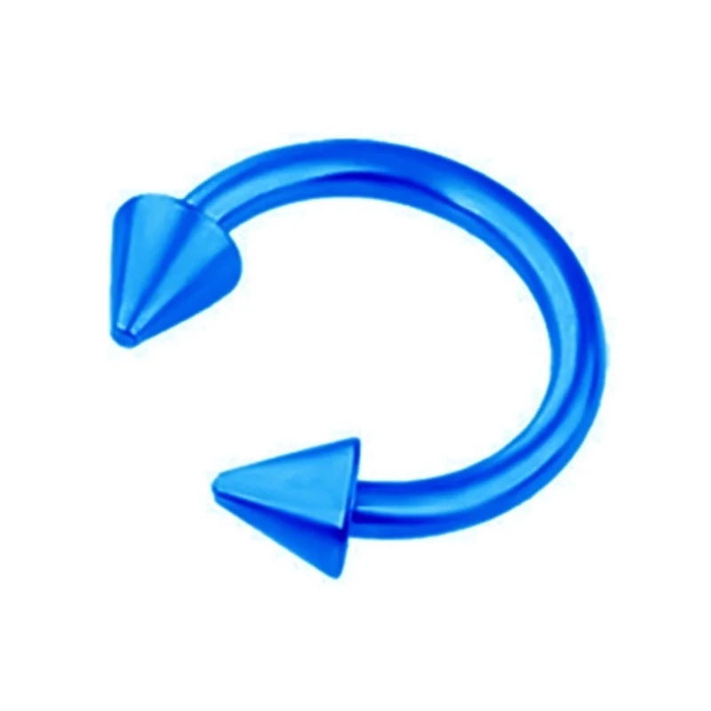 Minimalist C Shape Stainless Steel Plating Nose Studs