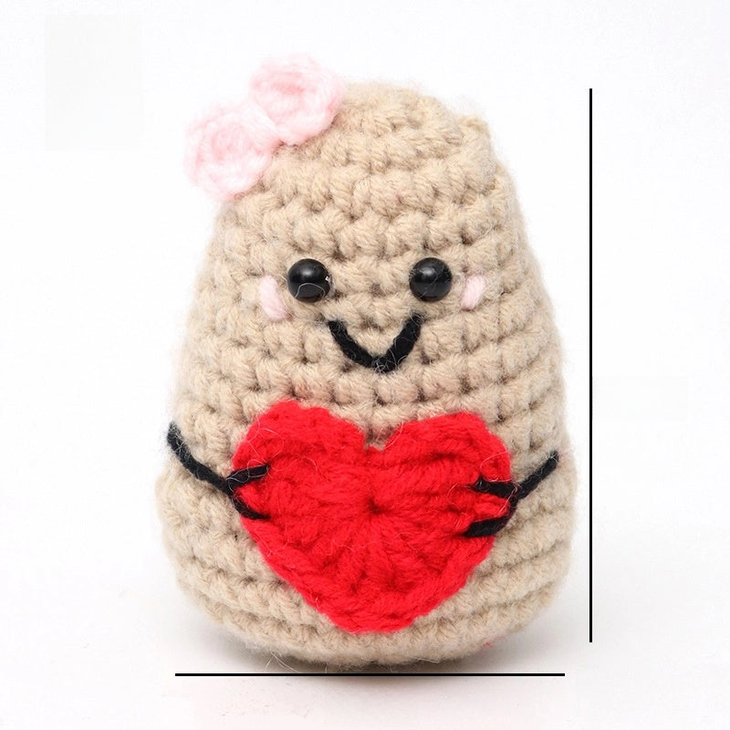 Cartoon Style Solid Color Yarn Artificial Decorations