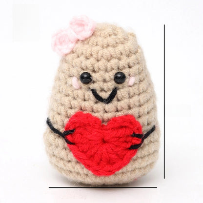 Cartoon Style Solid Color Yarn Artificial Decorations