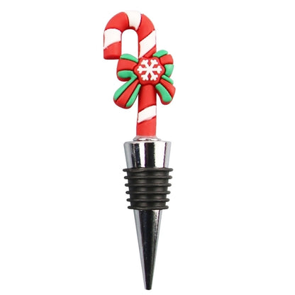 Christmas Cute Cartoon PVC Aluminium Alloy Wine Stopper 1 Piece
