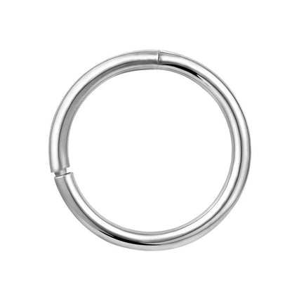 2 Pieces Retro Circle Titanium Steel Nose Ring 1 Piece