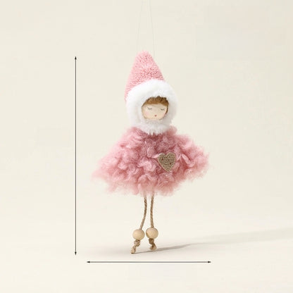 Christmas Angel Cloth Plush Party Hanging Ornaments