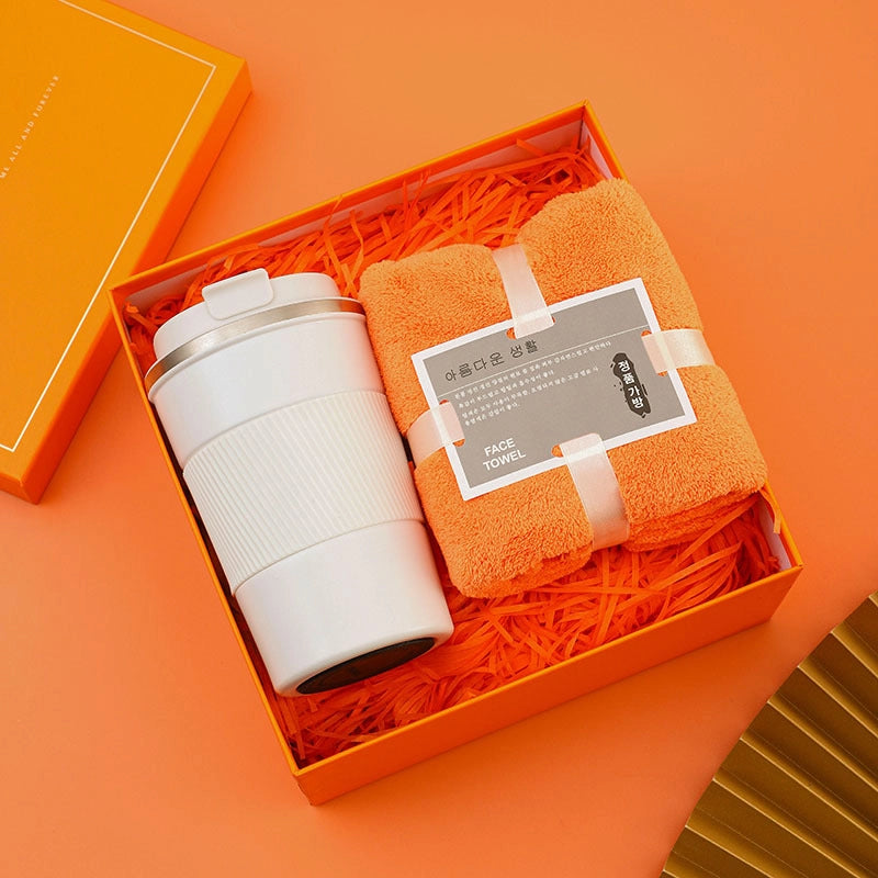 Business Gift Set Women's Day Gift Employee Activity Insulated Cup Umbrella Suitable For Clients