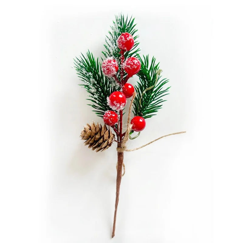 Pine Needles Pine Cones Christmas Tree Accessories Gift Box Decoration Real Flowers Christmas Decoration Desktop Ornaments Christmas