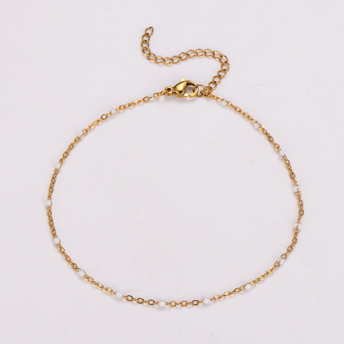 Women Minimalist Round Geometric Stainless Steel Electroplating Bracelets