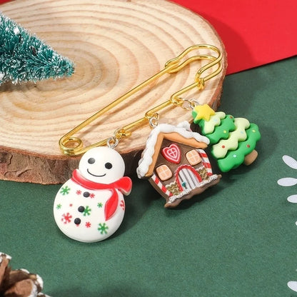 Cartoon Style Pin Cartoon Character Arylic Plating Unisex Brooches