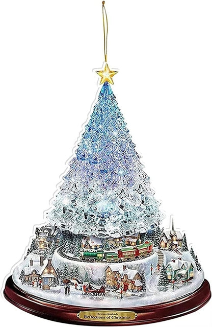 Christmas Cartoon Style Snowman Arylic Daily Festival Hanging Ornaments