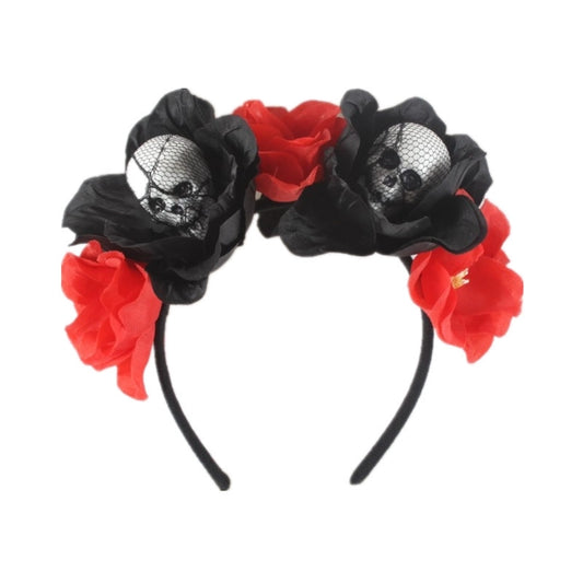 Halloween Funny Flower Skull Foam Holiday Party Party Accessories Party Supplies