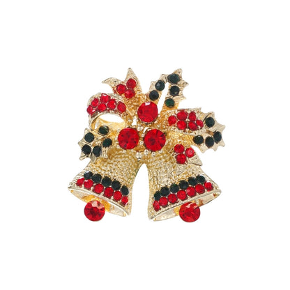 Cartoon Style Geometric Alloy Plating Artificial Diamond Women's Cartoon Brooches