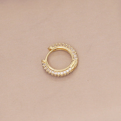 Women U-Shape Copper Electroplating Clip On Earrings