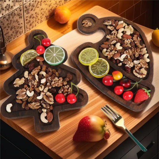 Christmas Casual Elegant Vintage Style Christmas Hat Tree Wood Indoor Party Decorations Table Decoration