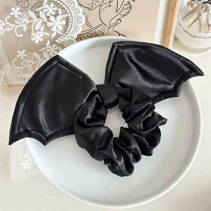 Halloween Hair Accessories Party Bat Bow Large Intestine Hair Ring Style Women Personalized Holiday Hair Accessories For Women