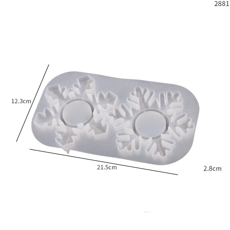 Christmas Cute Snowflake Silica Gel