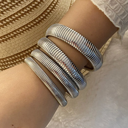 Stainless Steel Electroplating Bangles