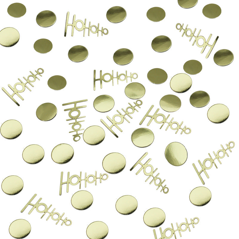 Christmas Table Confetti Reindeer Snowflake Pentagram Sprinkles Christmas Party Supplies Gifts Diy Accessories