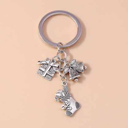 Commute Elk Christmas Keychain