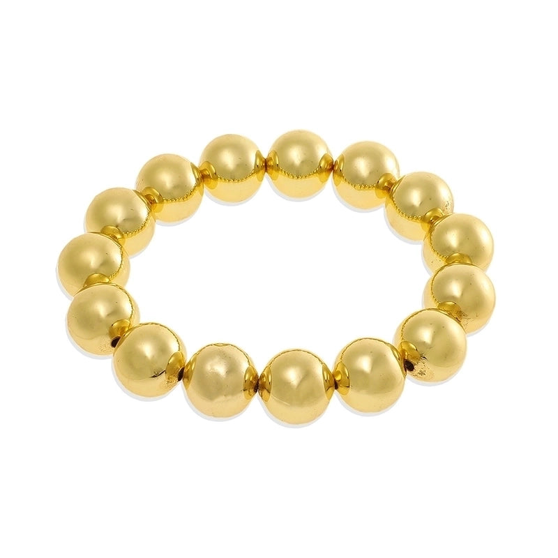 Copper Beaded Plating Geometric Bracelets