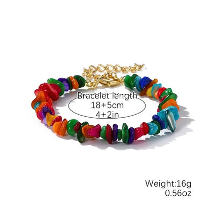 Fashion Geometric Natural Stone Bracelets 1 Piece