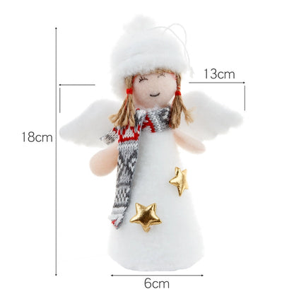 Christmas Cute Angel Foam Holiday Festival Hanging Ornaments Decorations Hanging Ornaments
