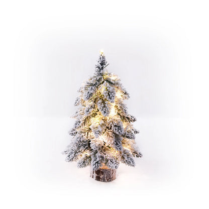 Factory Direct Christmas Small Flocking Tree Mini Christmas Tree Dedicated For Drooping Nordic Style Christmas Tree