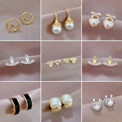 Cartoon Chinese Zodiac Animal Electroplating Earrings