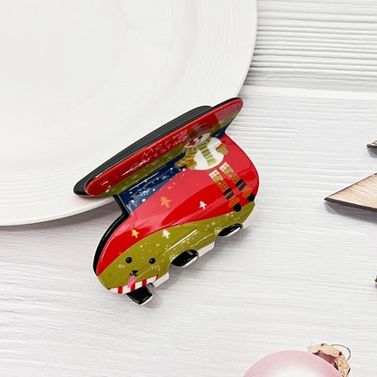 Christmas Cute Women's Christmas Hat Santa Claus Arylic Hair Claws