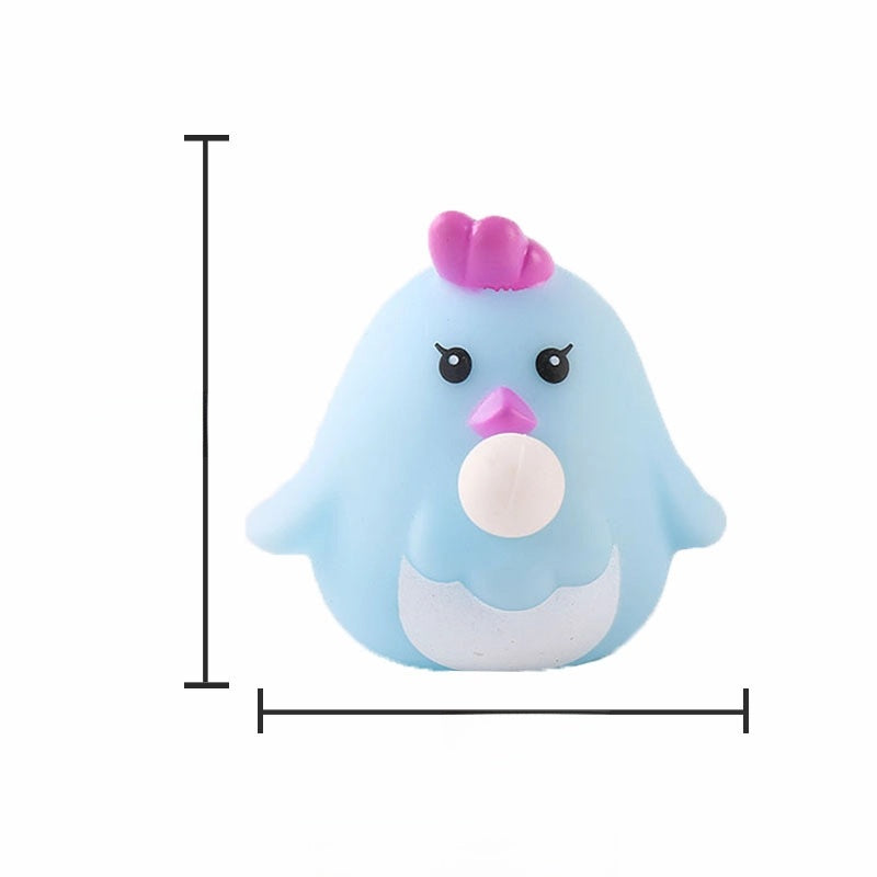 Squishy Toy Christmas Animal Santa Claus Snowman PVC TPR Toys