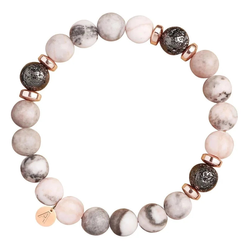 Casual Minimalist Tree 304 Stainless Steel Natural Stone Bracelets In Bulk