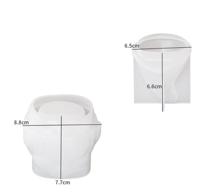 Christmas Cute Santa Claus Silica Gel