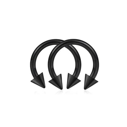 Minimalist C Shape Stainless Steel Plating Nose Studs