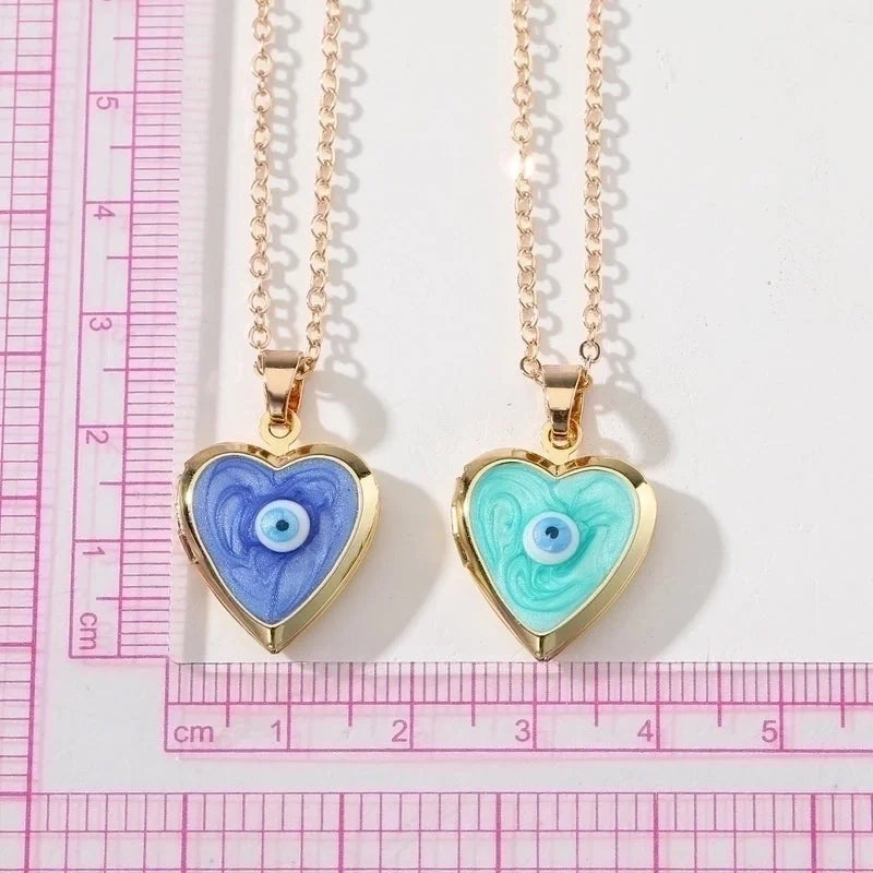 Casual Cute Minimalist Heart Shape Alloy Copper Pendant Necklace