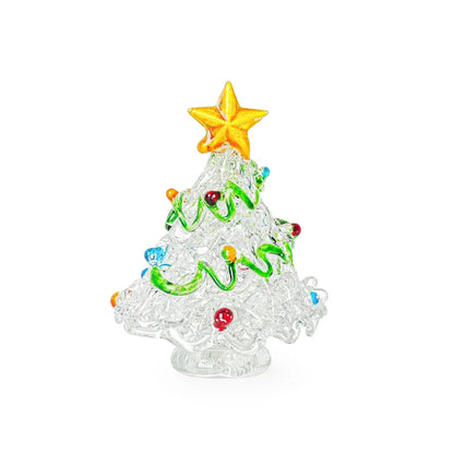 Christmas Minimalist Classic Style Christmas Tree Glass Indoor Festival