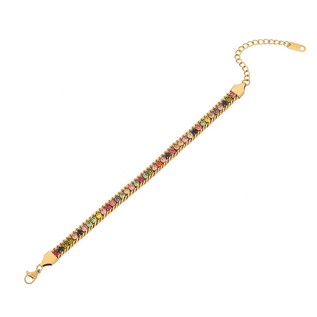 Women Fashion Stainless Steel Electroplating Bracelets