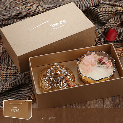 Aromatherapy Candle Gift Box March 8Th Women'S Mother'S Day Gift For Mother And Teacher Practical Niche Advanced Soy Wax