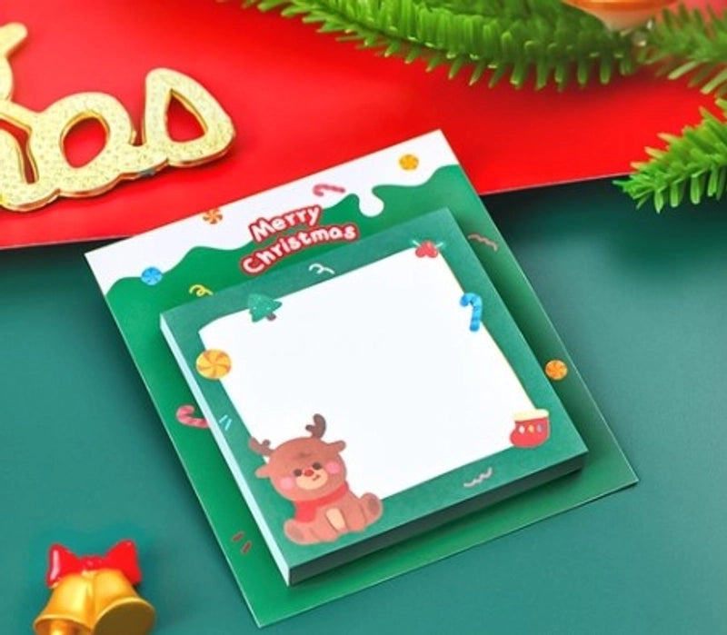 Cartoon Student Christmas Creative Cute Message Sticky Note