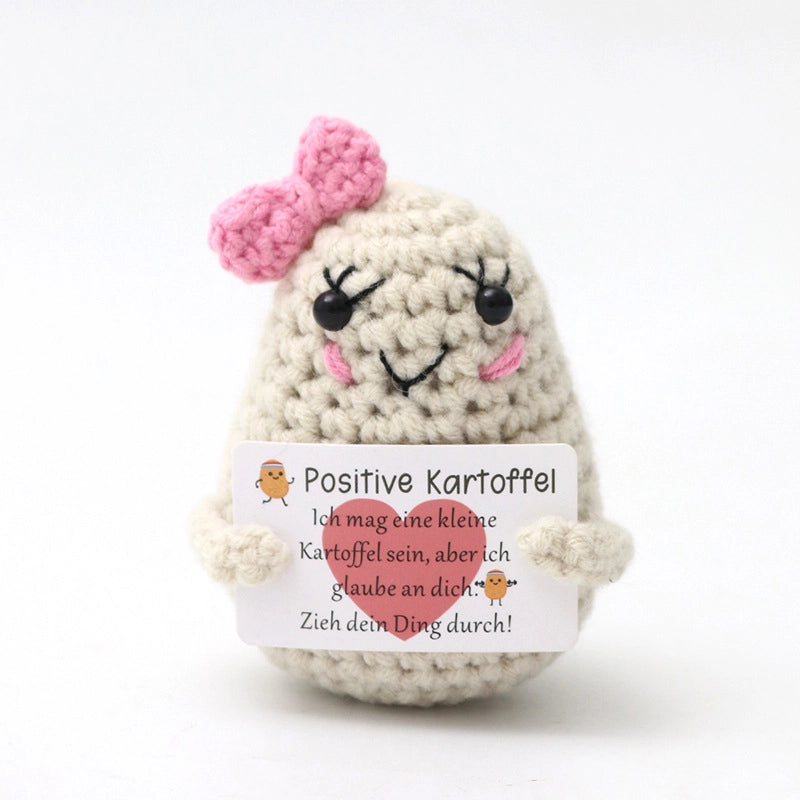 Cute Cartoon Yarn Decorative Pendant Artificial Decorations