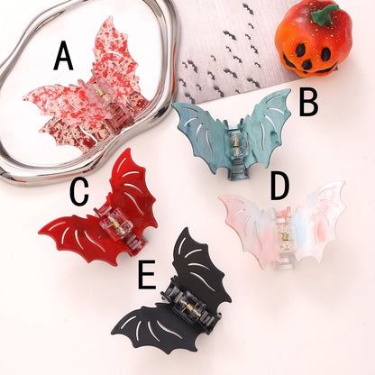 Halloween Casual Elegant Streetwear Women's Bat Arylic Hair Claws