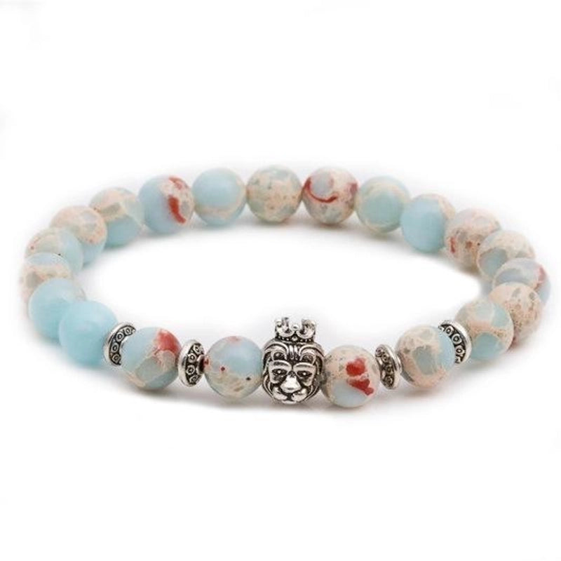 Fashion Animal Copper No Inlaid Bracelets In Bulk Natural Stone Bracelet Halloween