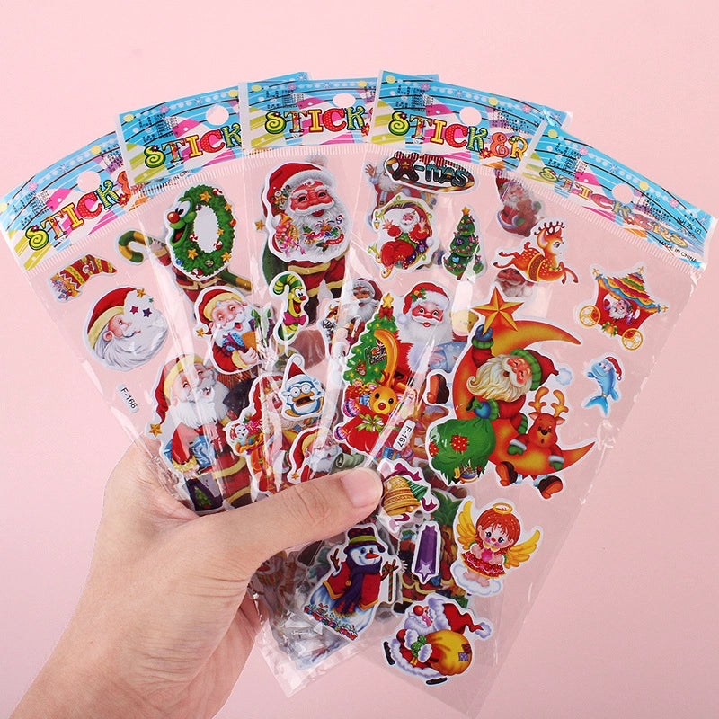 Christmas Cute Cartoon Plastic Party Party Packs